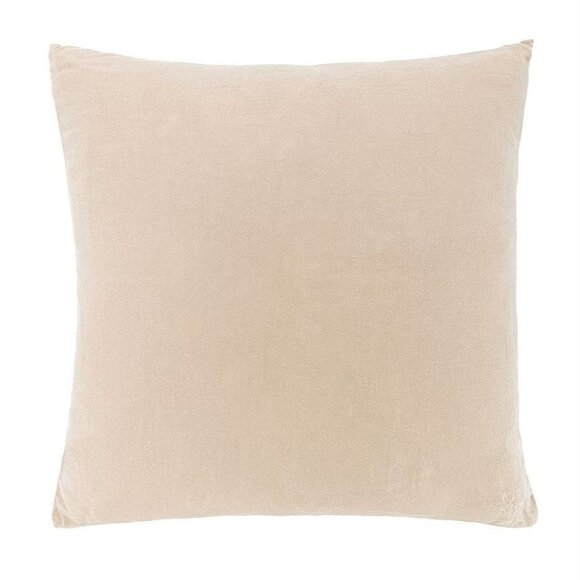 HAWKINS NEW YORK Simple Linen Pillow in Flax 22x22 New Bedding Home Decor